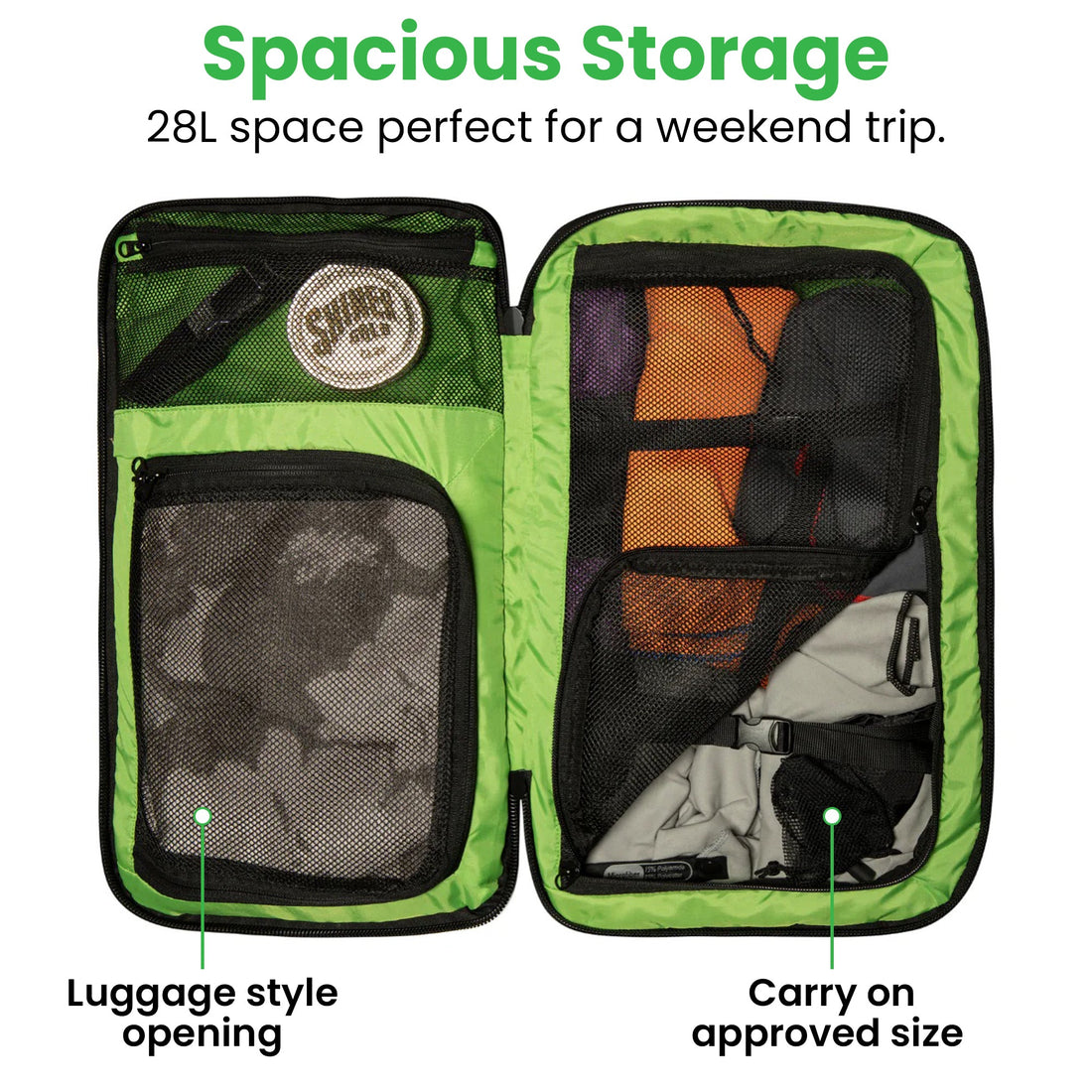 The Island Hopper Travel Backpack 28L