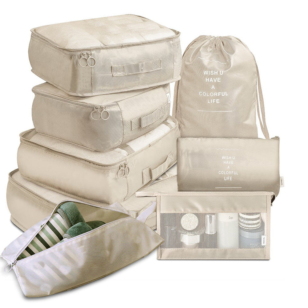 8-Piece Travel Packing Cube Organizer Set