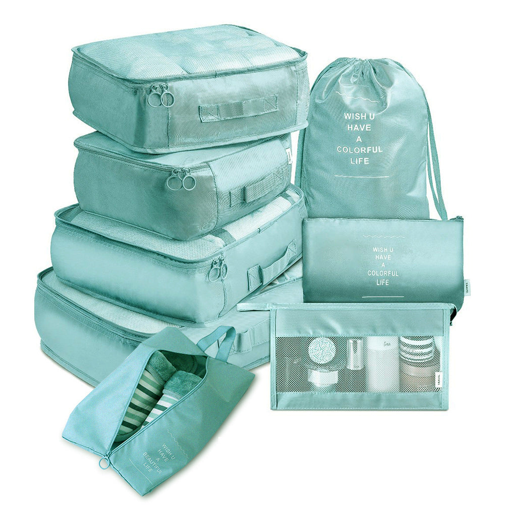 8-Piece Travel Packing Cube Organizer Set
