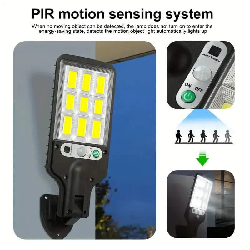 2-Pack Solar Motion Sensor Security Lights