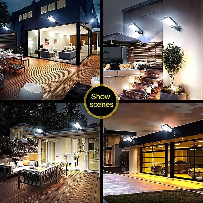 2-Pack Solar Motion Sensor Security Lights