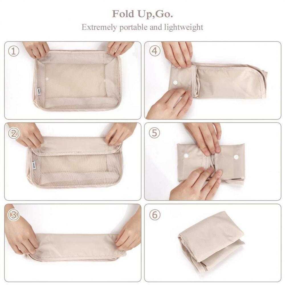 8-Piece Travel Packing Cube Organizer Set