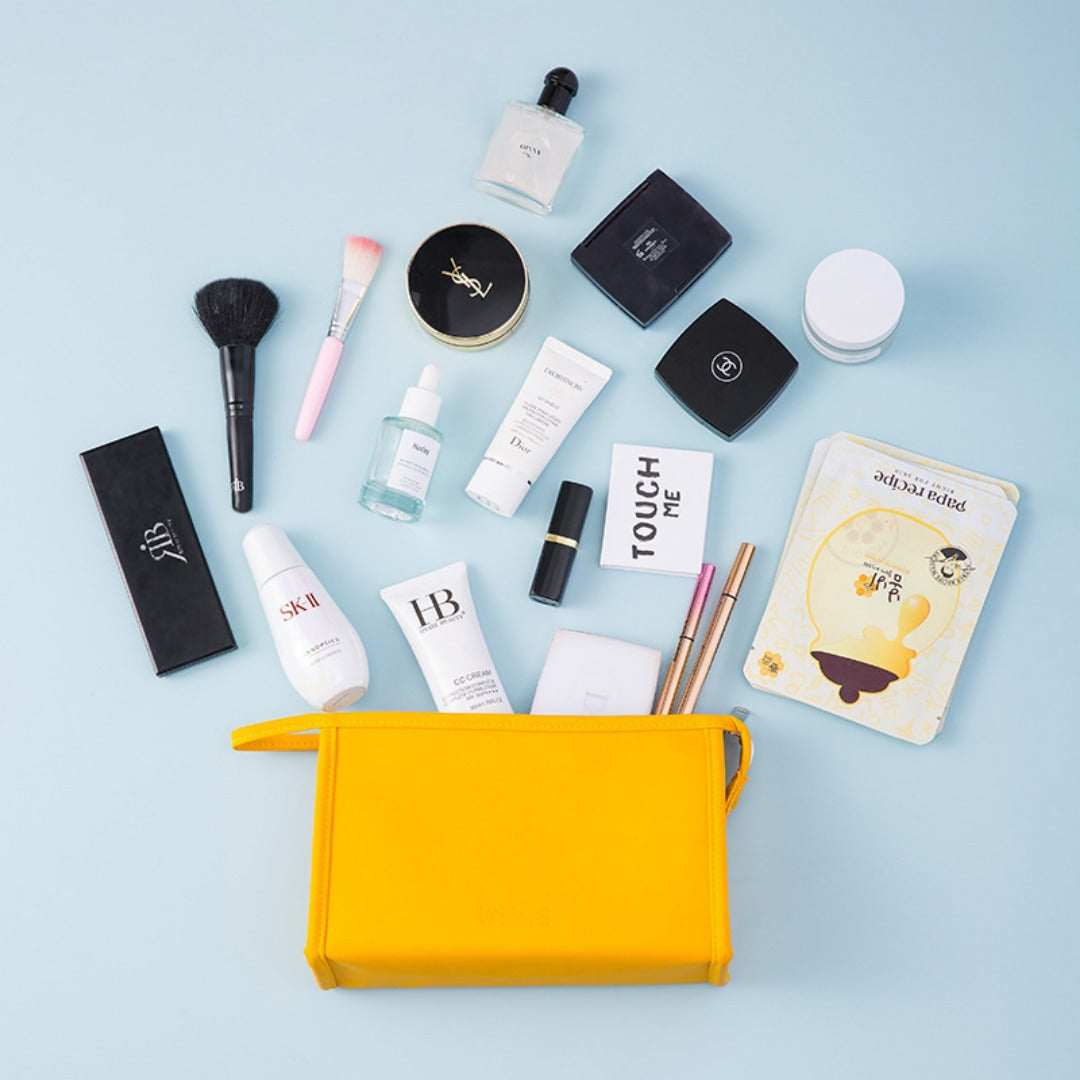 3-Piece Waterproof Makeup & Gym Bag Set