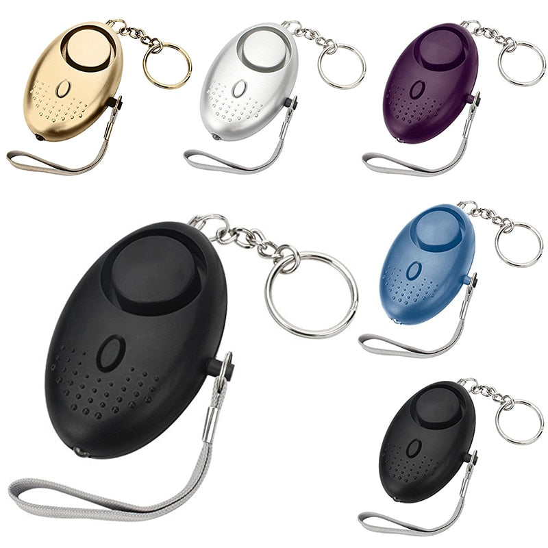 140dB Personal Safety Alarm Keychain