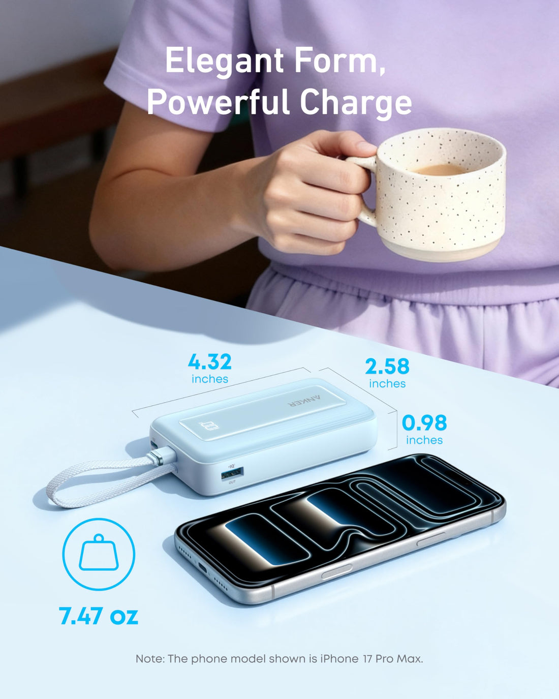 Anker Zolo 10K 30W USB-C Power Bank