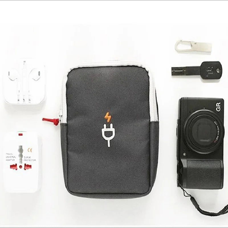 Travel Electronics Cable Organizer Bag