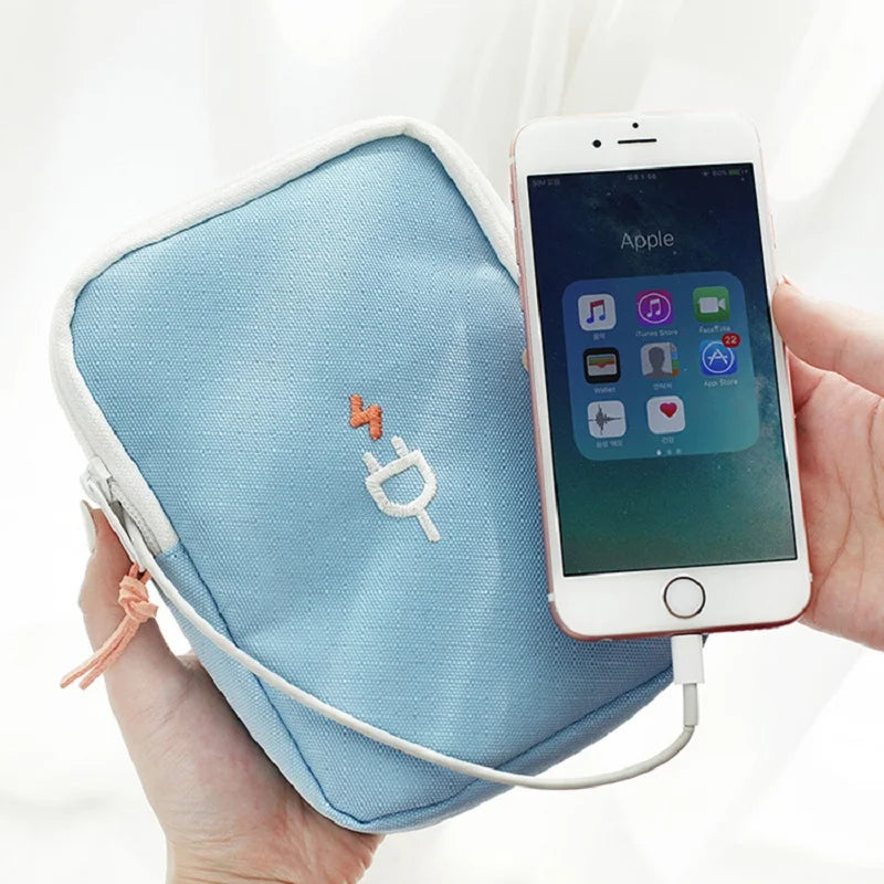Travel Electronics Cable Organizer Bag