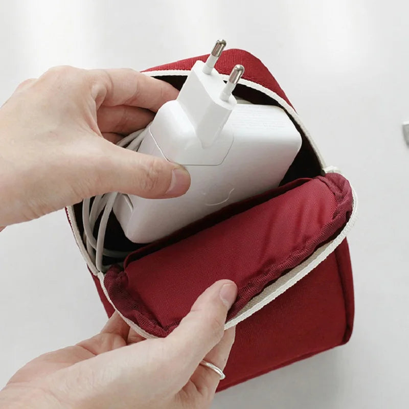 Travel Electronics Cable Organizer Bag
