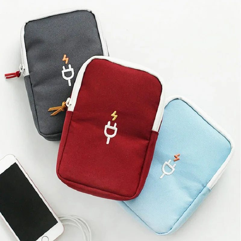 Travel Electronics Cable Organizer Bag