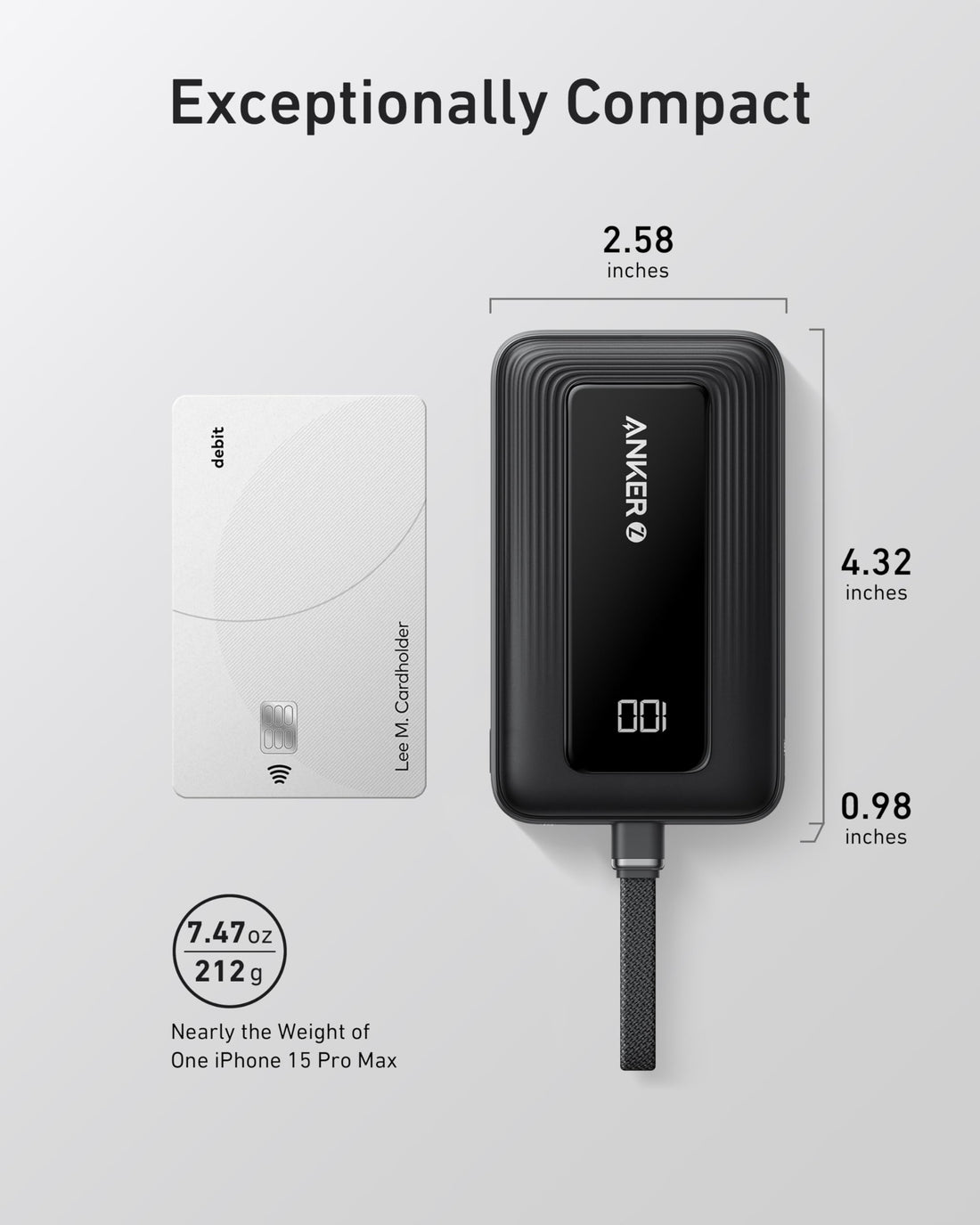 Anker Zolo 10K 30W USB-C Power Bank