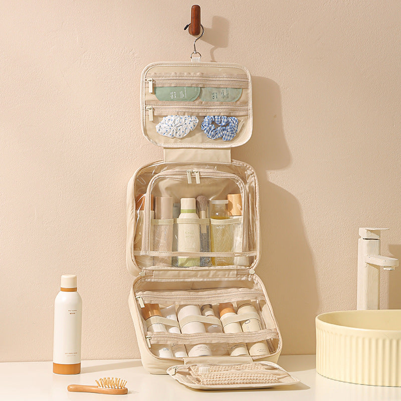 Large Hanging Oxford Cloth Toiletry & Makeup Bag