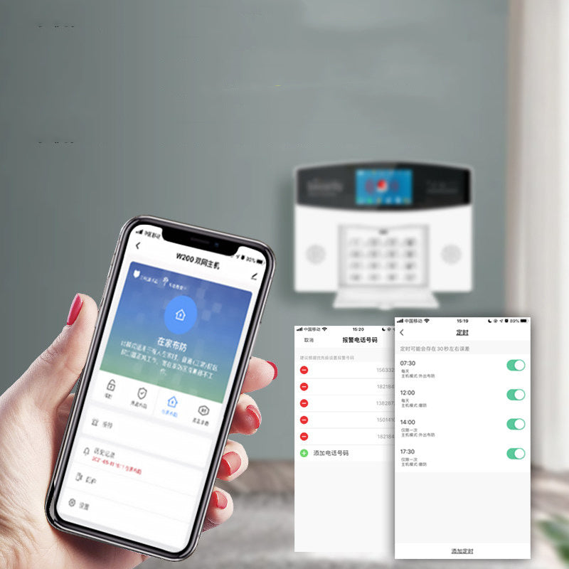 Dual-Network Anti-Theft Alarm System