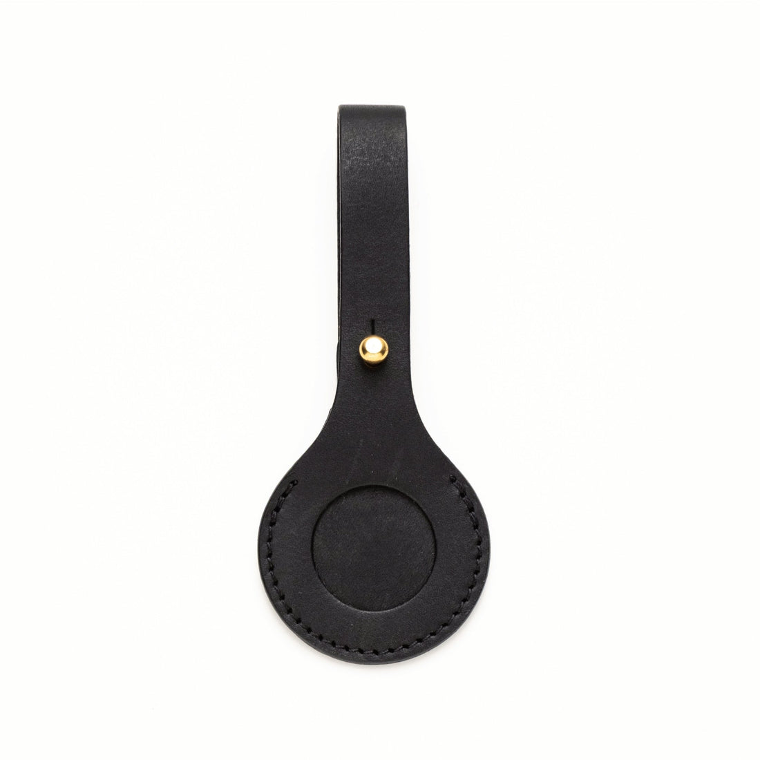 Apple AirTag Leather Luggage Tag