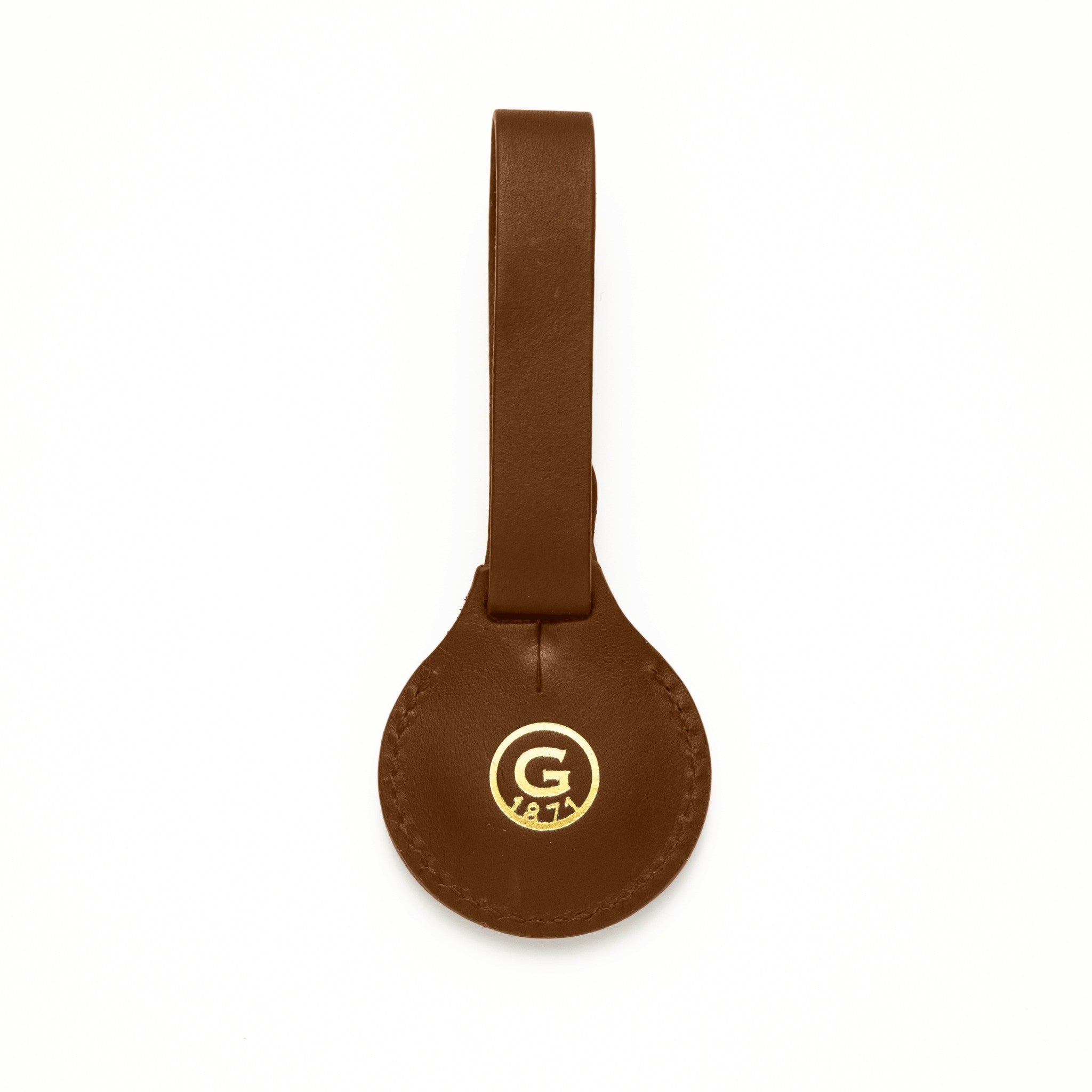 Apple AirTag Leather Luggage Tag