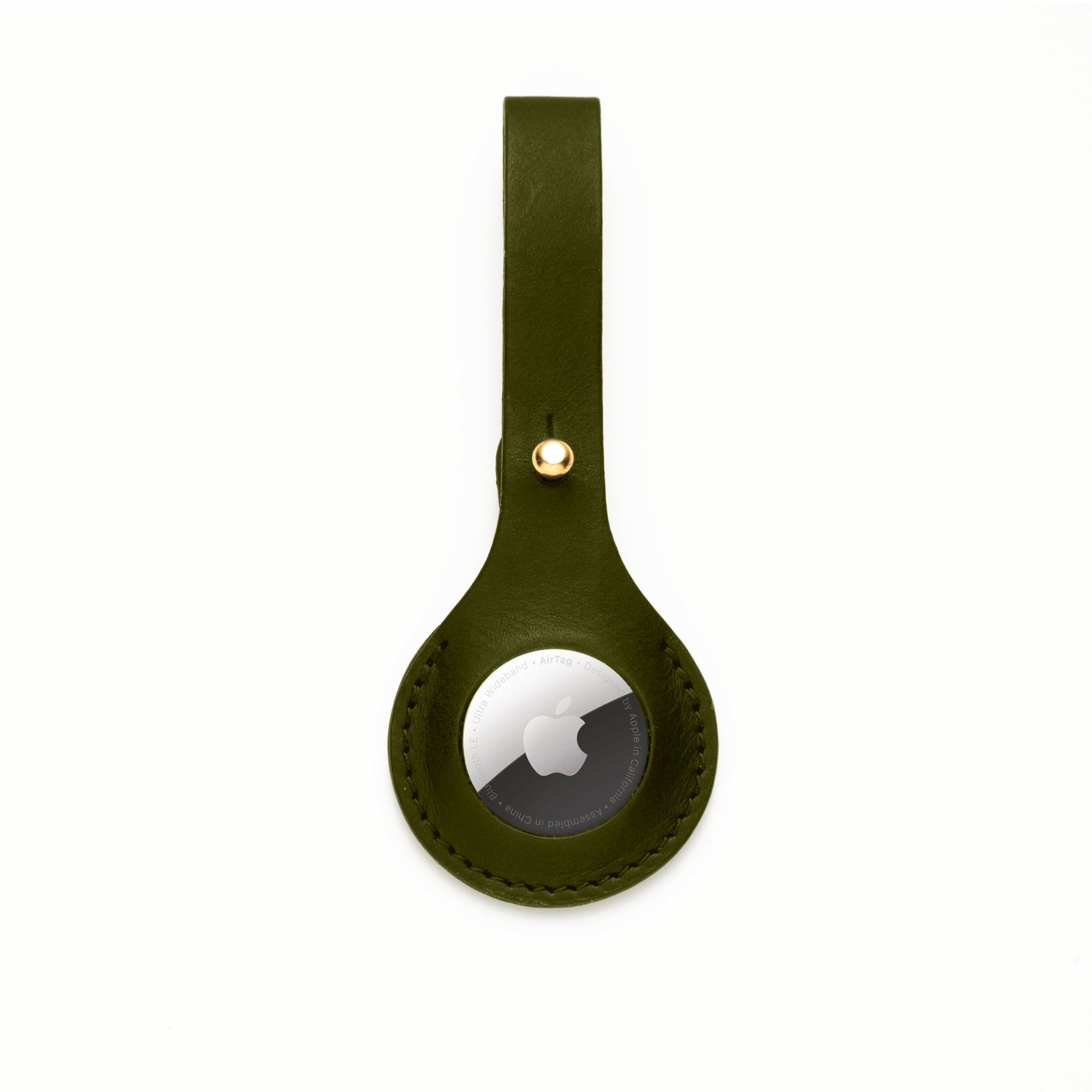 Apple AirTag Leather Luggage Tag